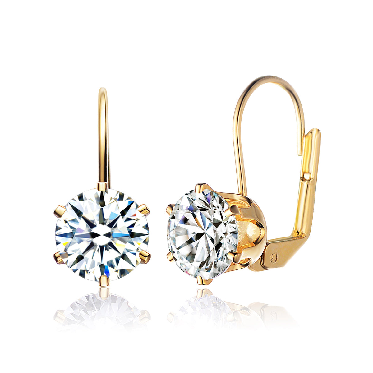 Marie Dainty Iconic Leverback Earrings