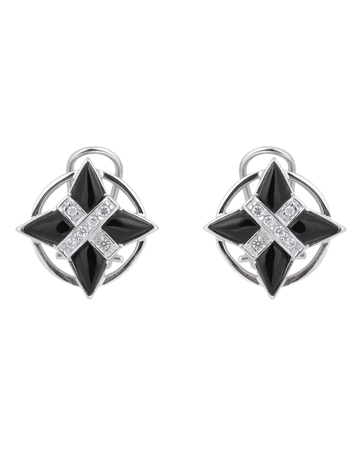 Emma Spot Star Earrings