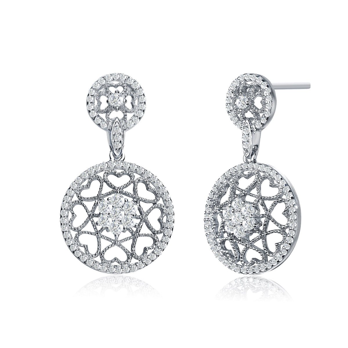 Juliette Heart Design Earrings