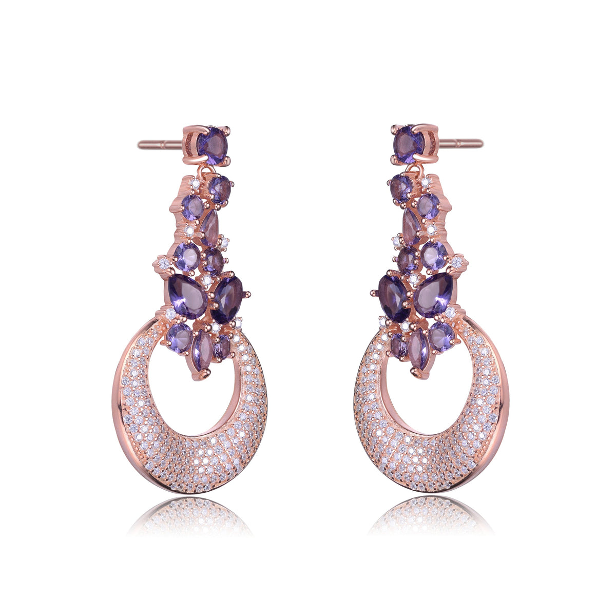 Louise Clustered Round Limited Edition Earrings