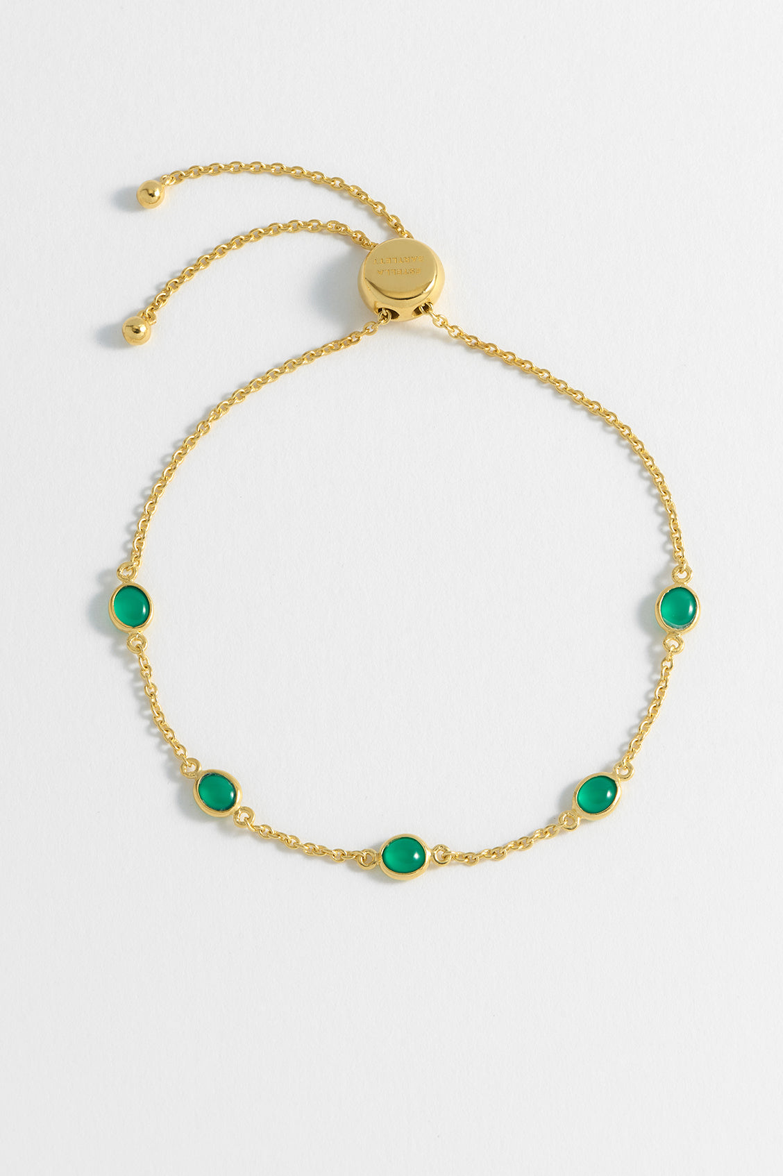 Gemstone Slider Bracelet