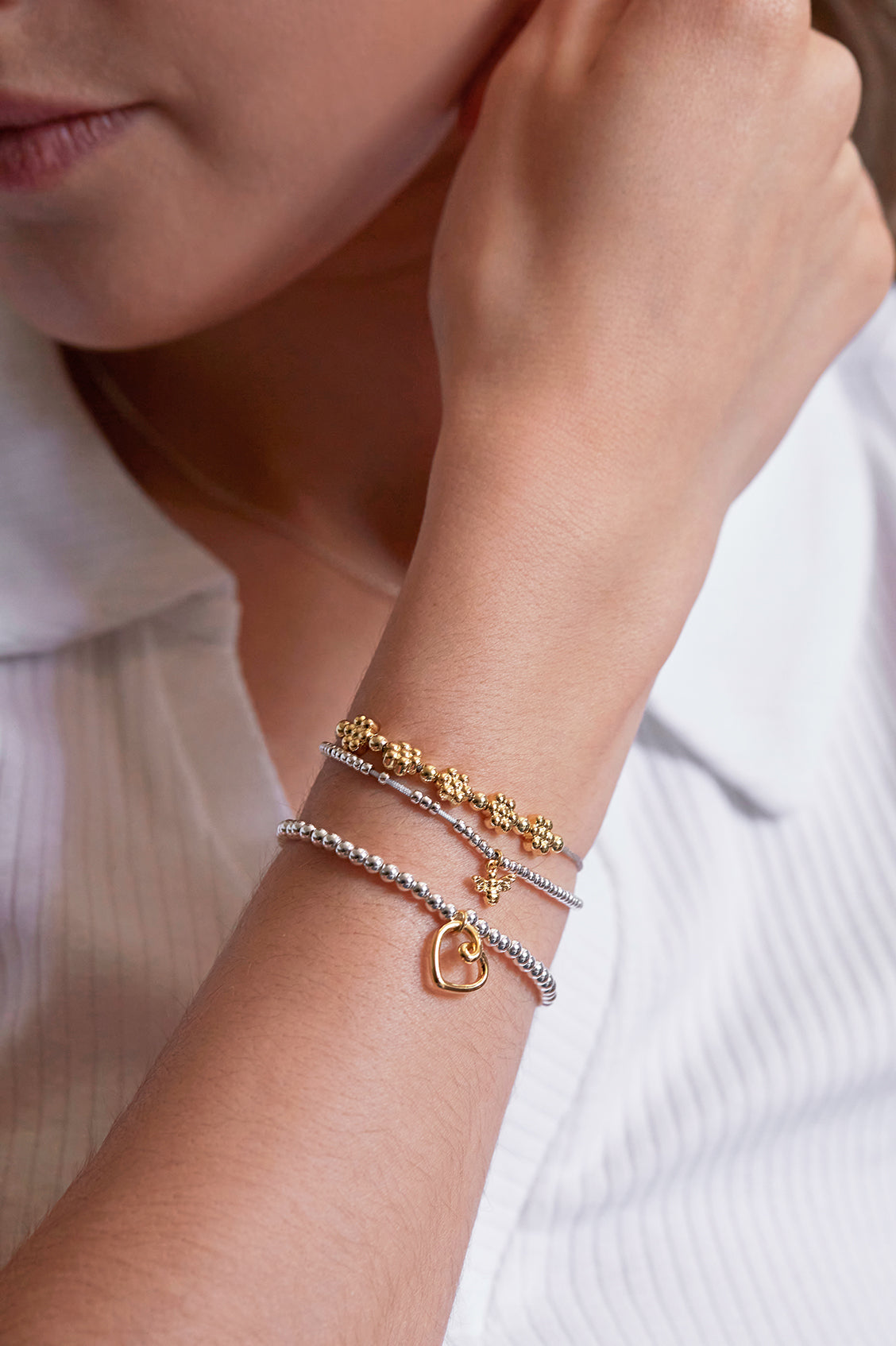 Doodle Heart Bracelet