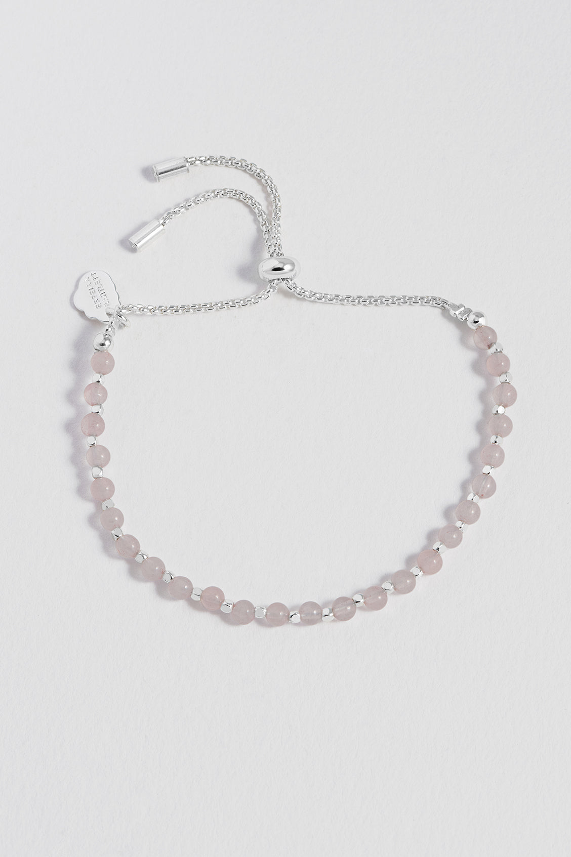 Wellness Rose Quartz Gemstone Amelia Bracelet