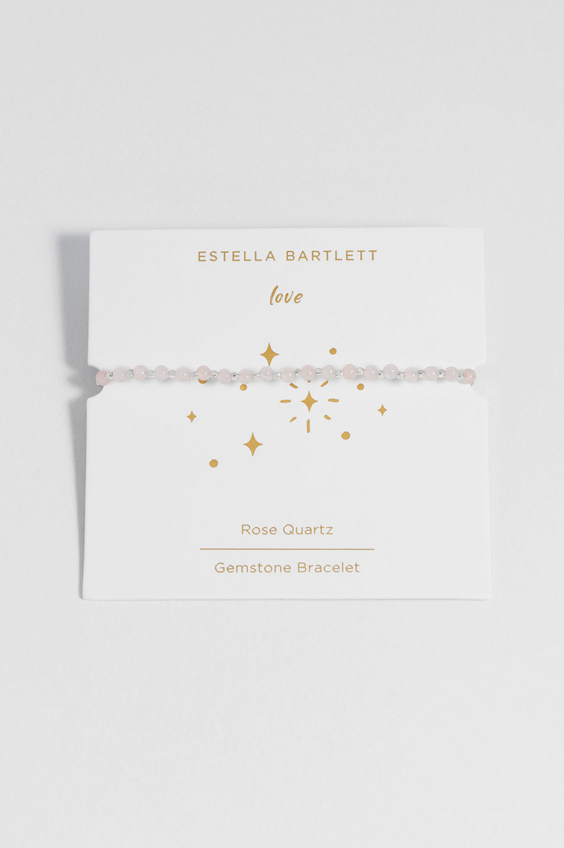 Wellness Rose Quartz Gemstone Amelia Bracelet