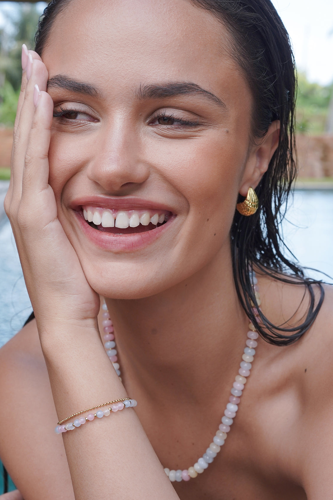 Pastel Multi Gemstone Duo Bracelet