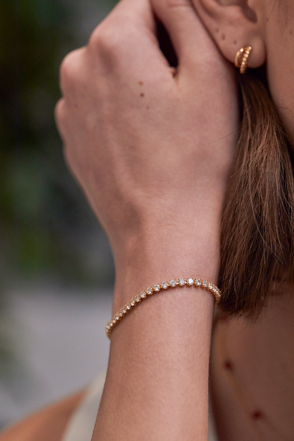 Tennis Chain Amelia Bracelet