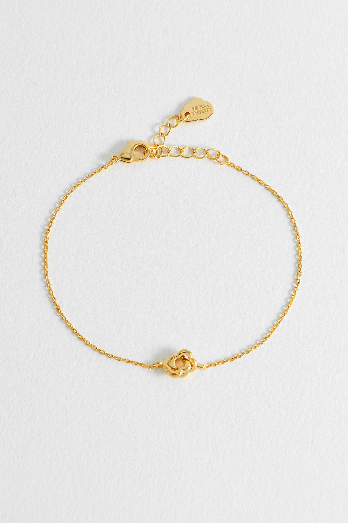 Double-Linked Flower Bracelet
