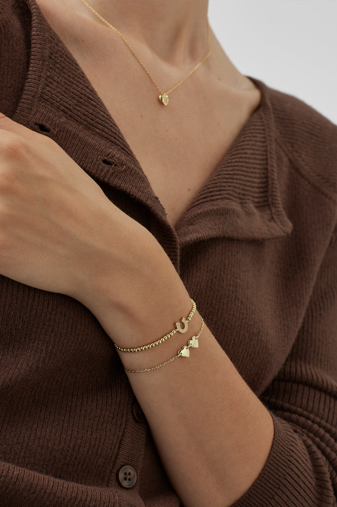 Connected Hearts Bracelet