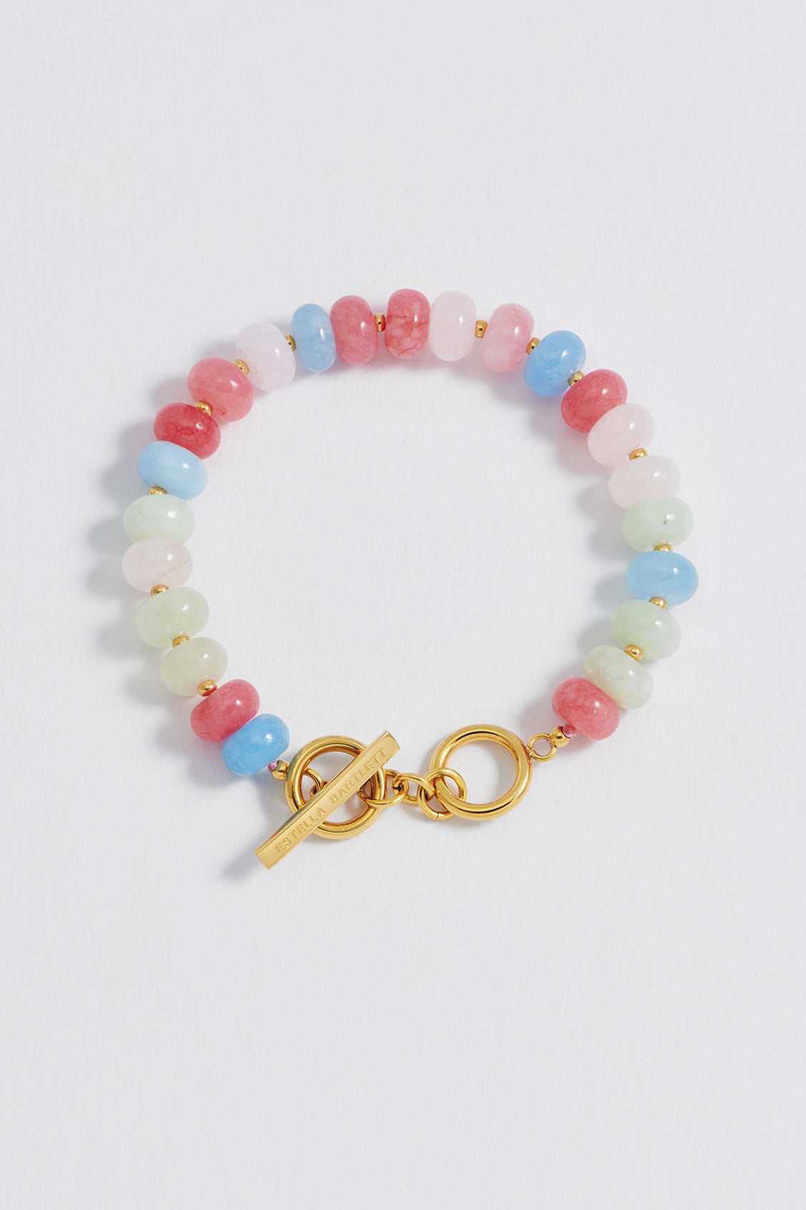 Candy Gemstone T-Bar Bracelet