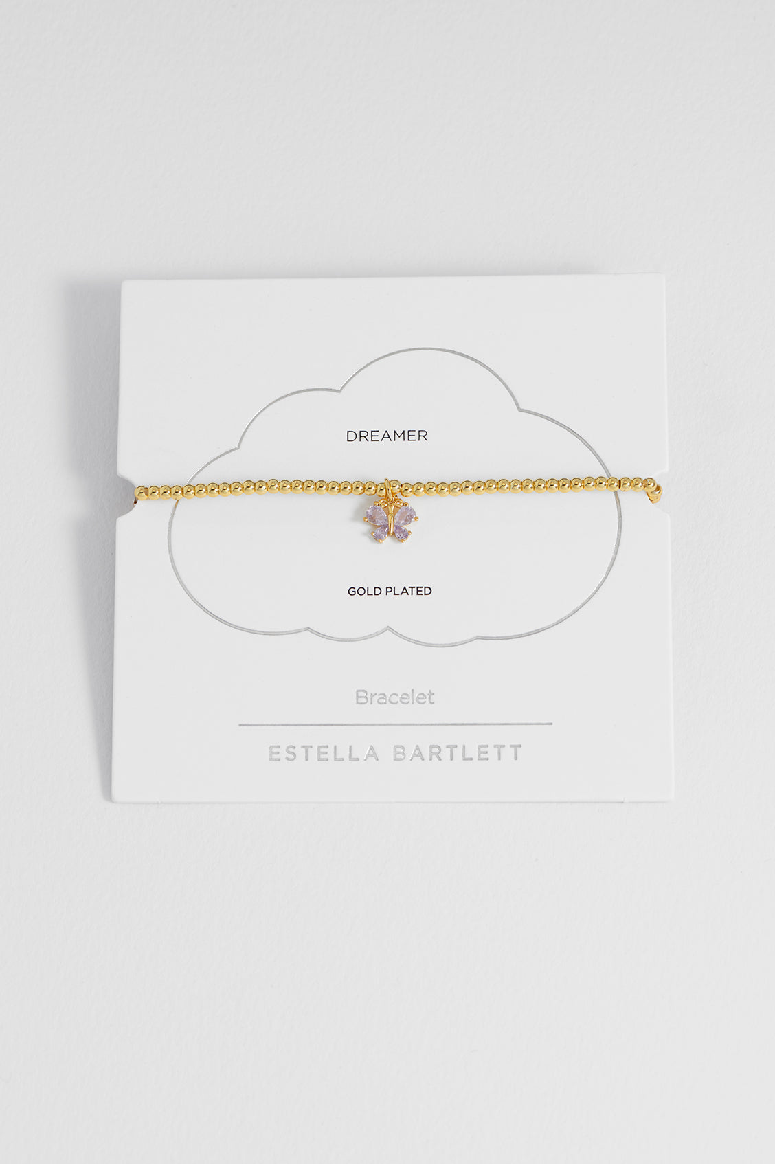 Lilac CZ Butterfly Sienna Bracelet