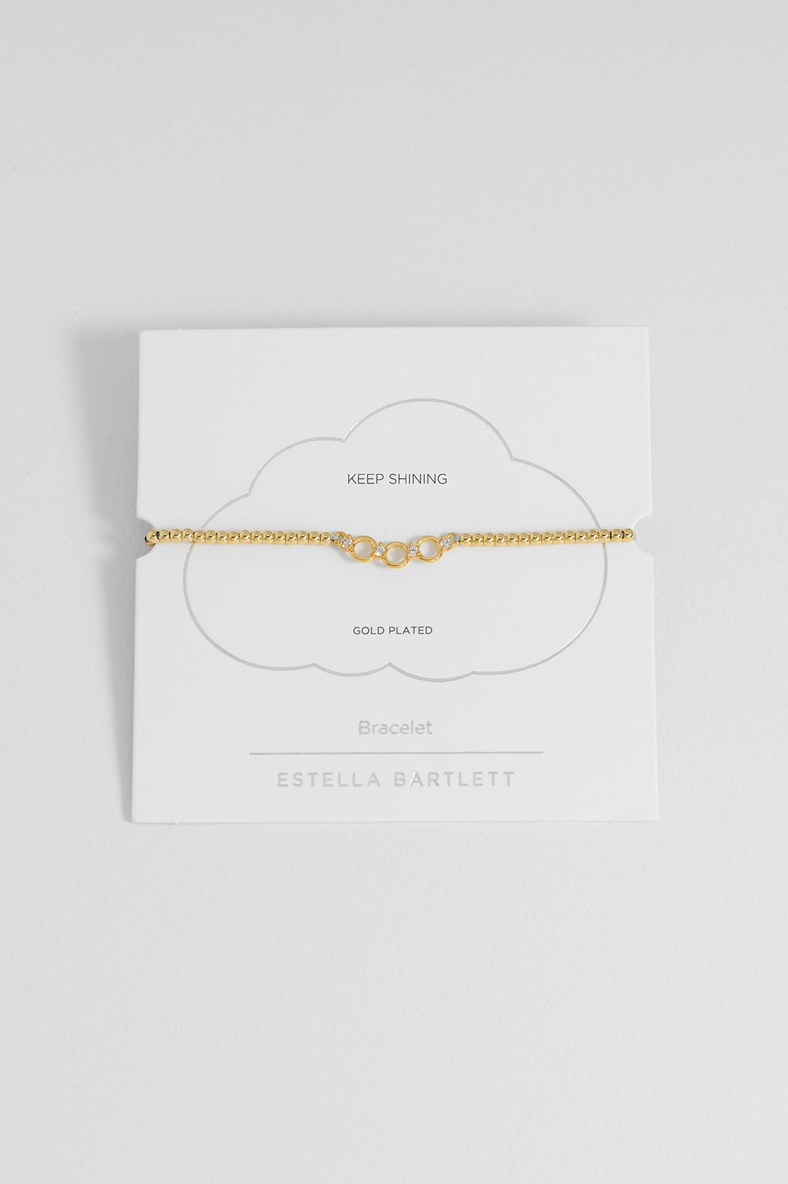 Triple Disc CZ Louise Bracelet