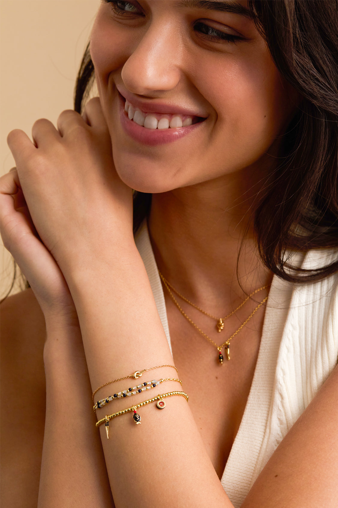 Soy Sauce and Sushi Charm Sienna Bracelet
