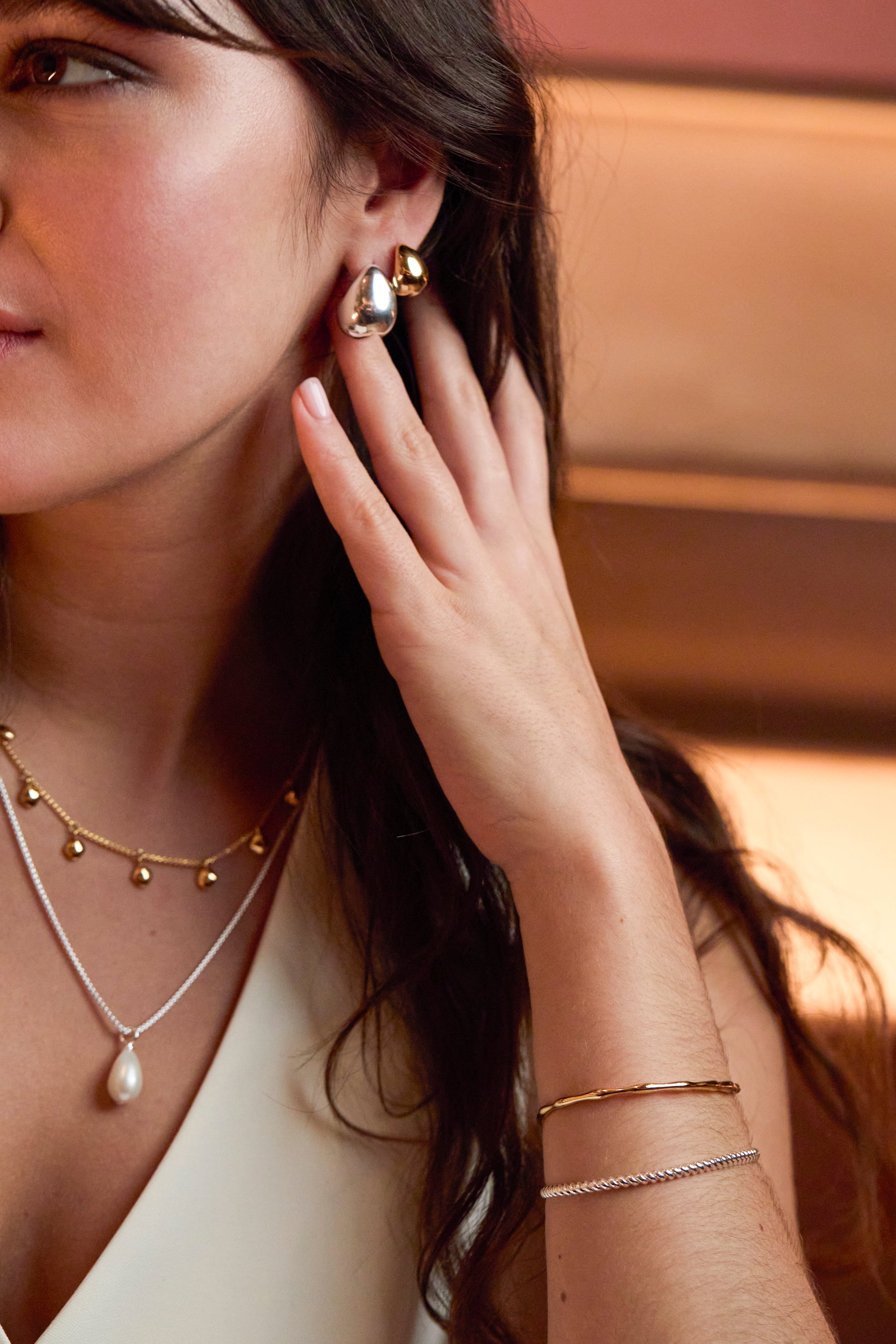 Mini Teardrop Earrings