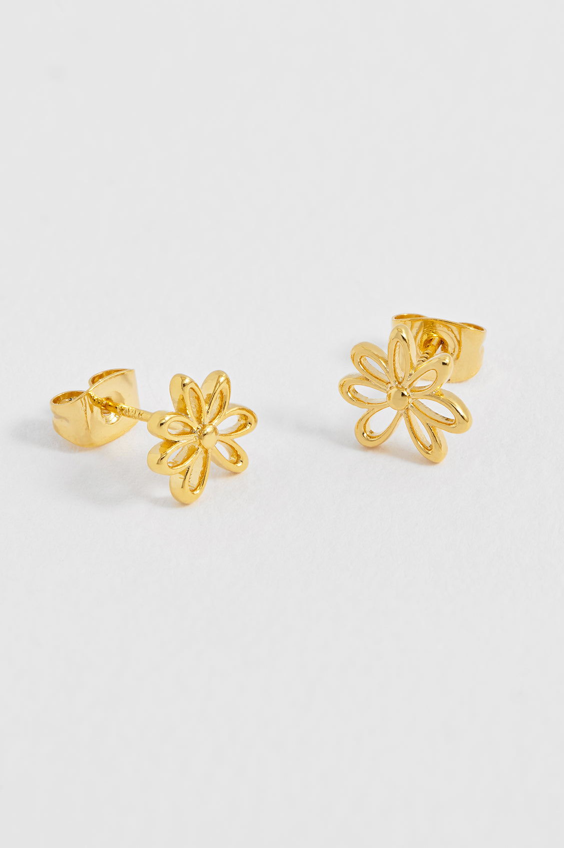 Doodle Flower Stud Earrings
