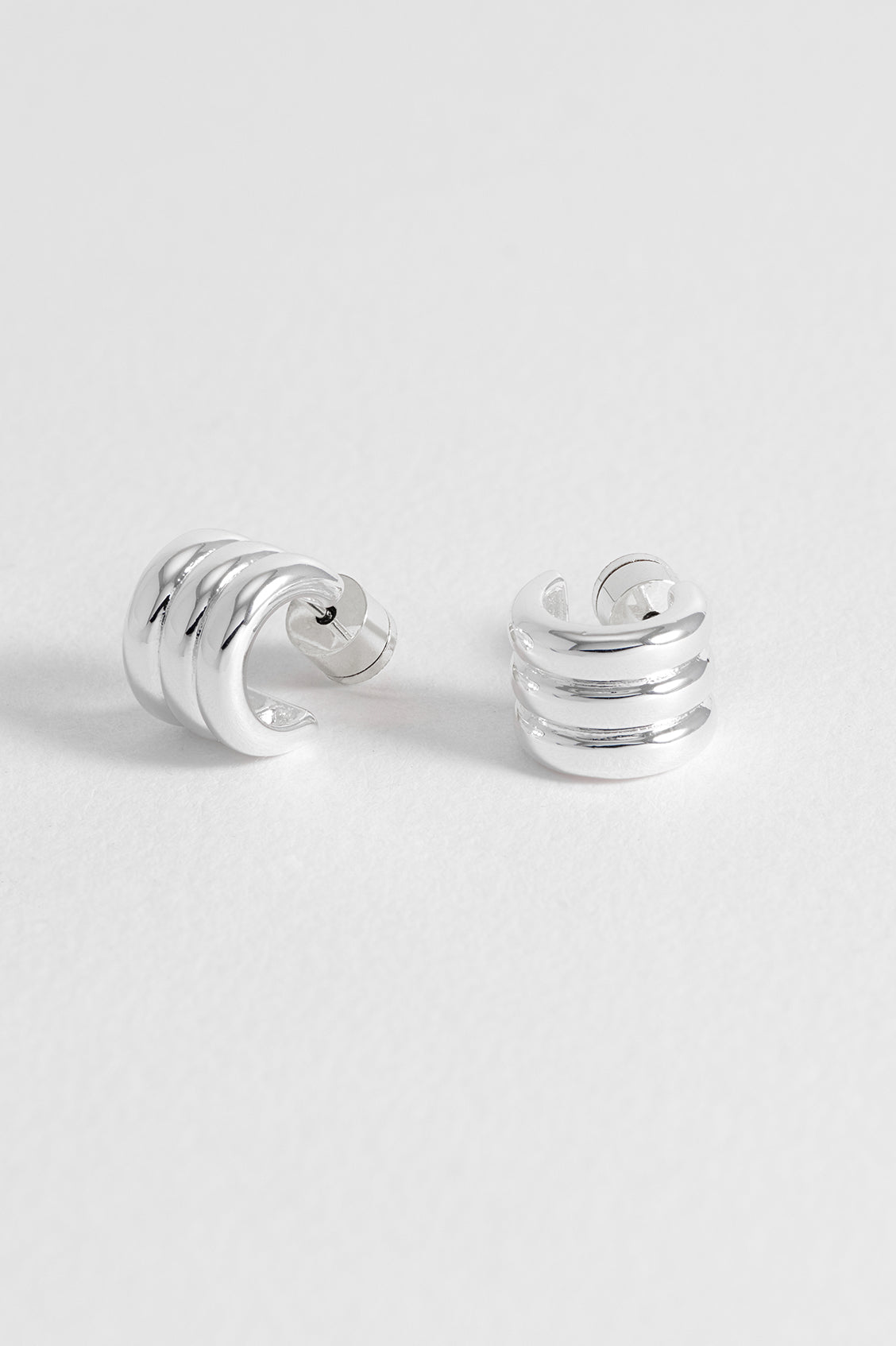 Triple Cuff Hoop Earrings
