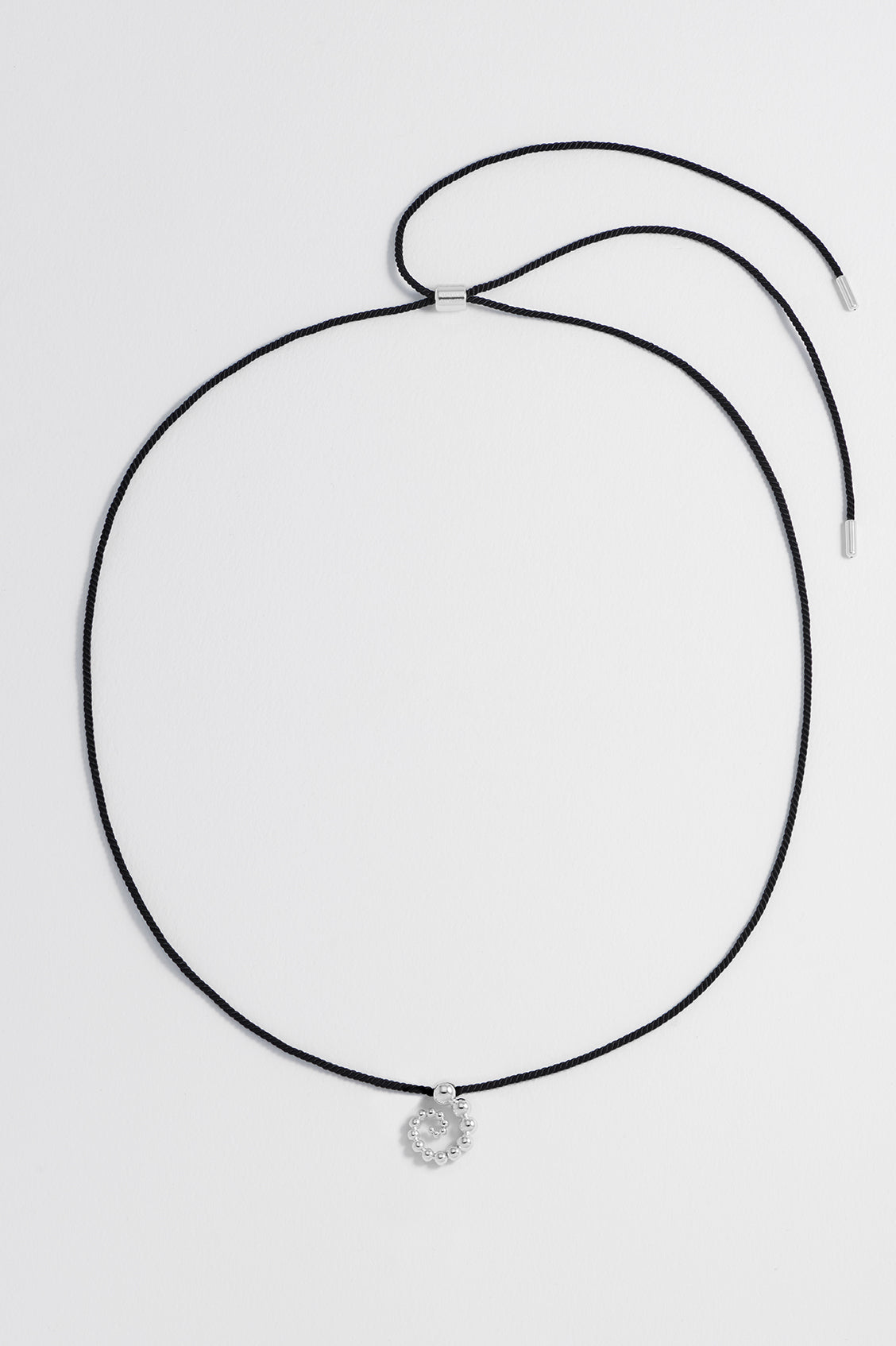 Swirl Cord Necklace