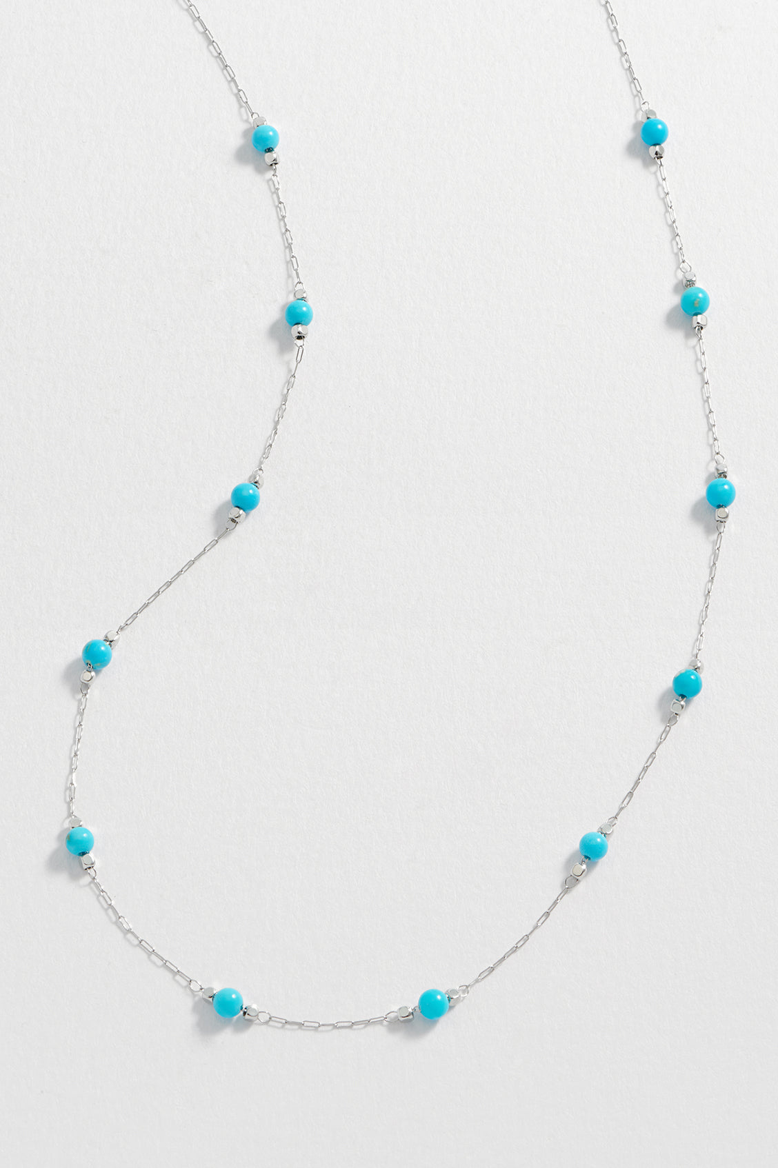 Wellness Howlite Gemstone Bead Necklace