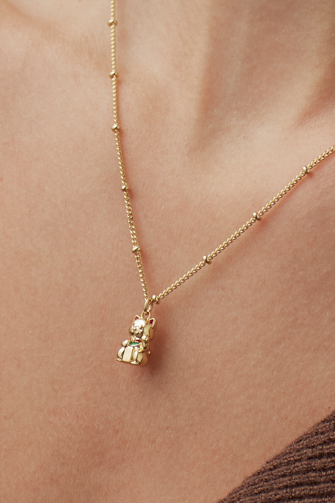 Lucky Cat Necklace
