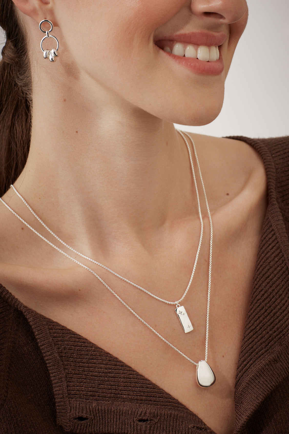 Teardrop Pendant Necklace