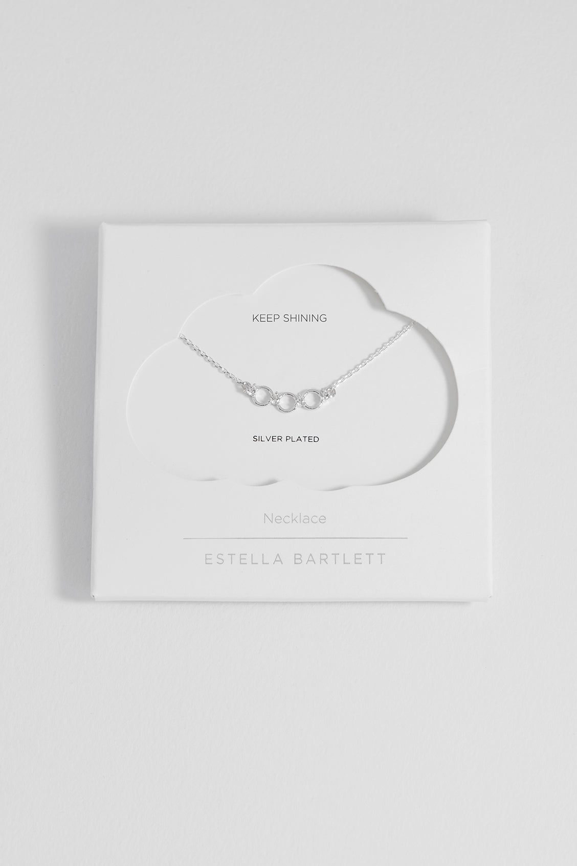 Triple Disc CZ Necklace