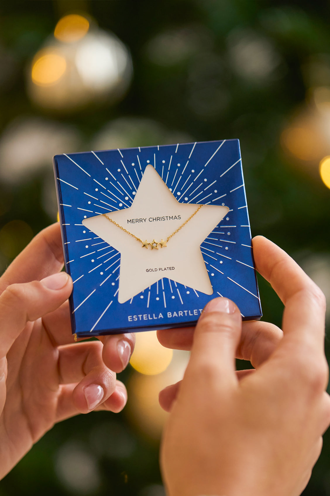 Trio Star Necklace