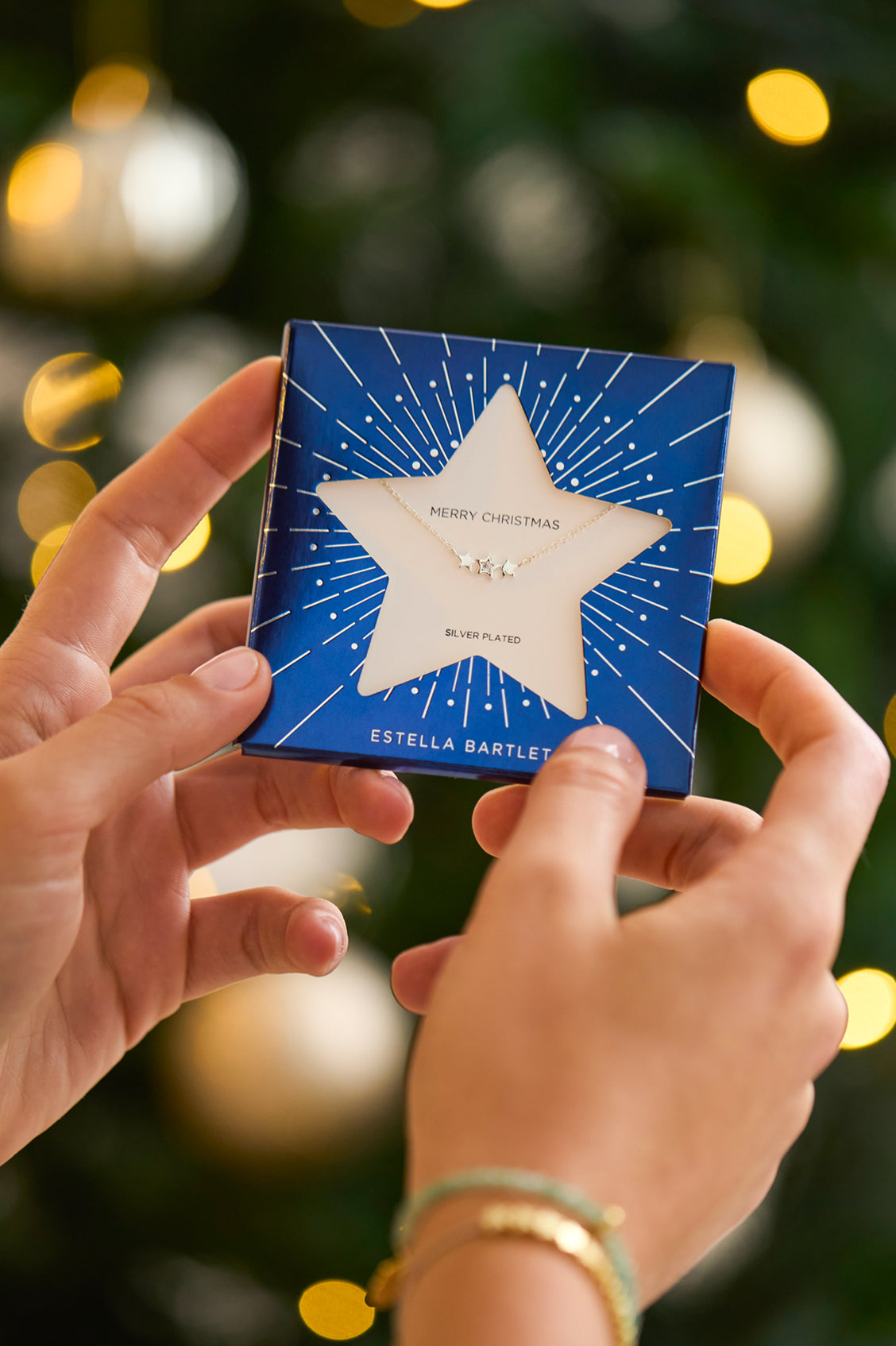 Trio Star Necklace