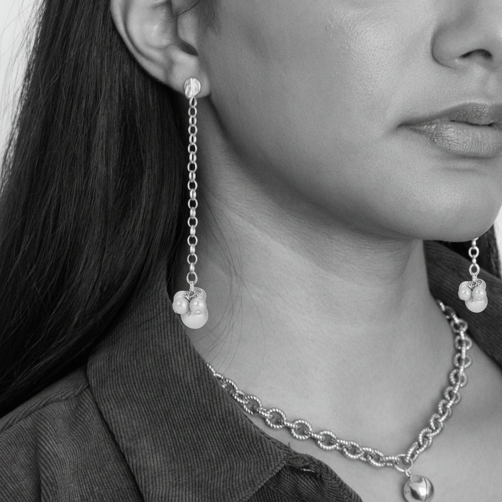 Bubble Hooked Earrings