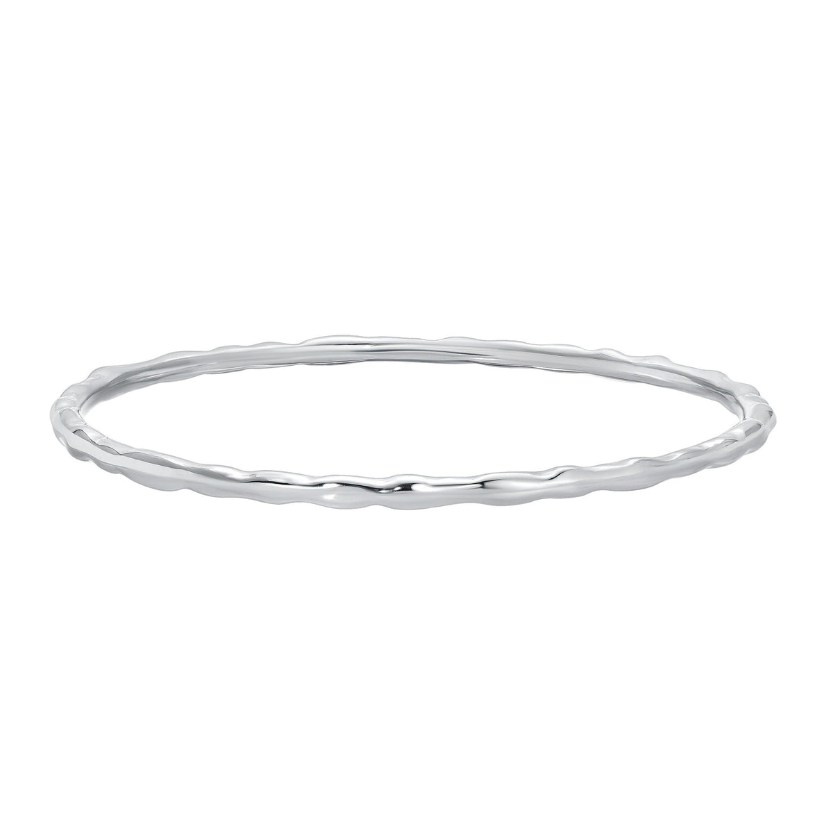 Hanna Bangle Bracelet - Silver