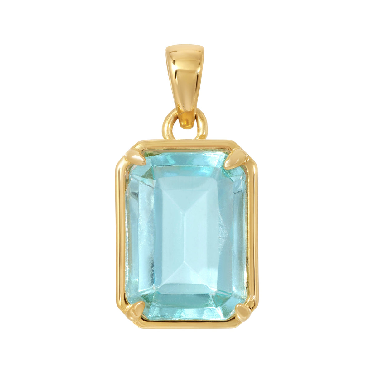 The Nora Pendant - Aquamarine (Ships Mid September)