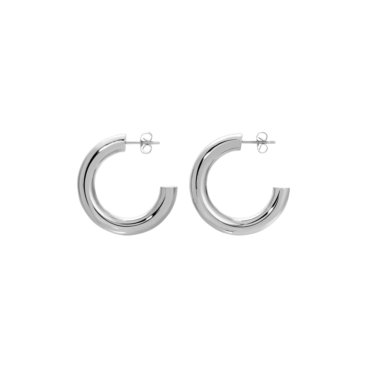 Essential Hoop - Silver Petite