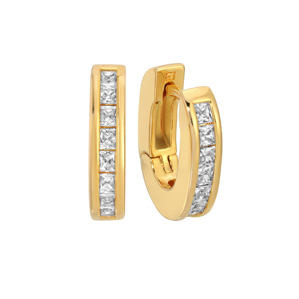 The Deco Hoop - Gold Petite (Ships Early November)
