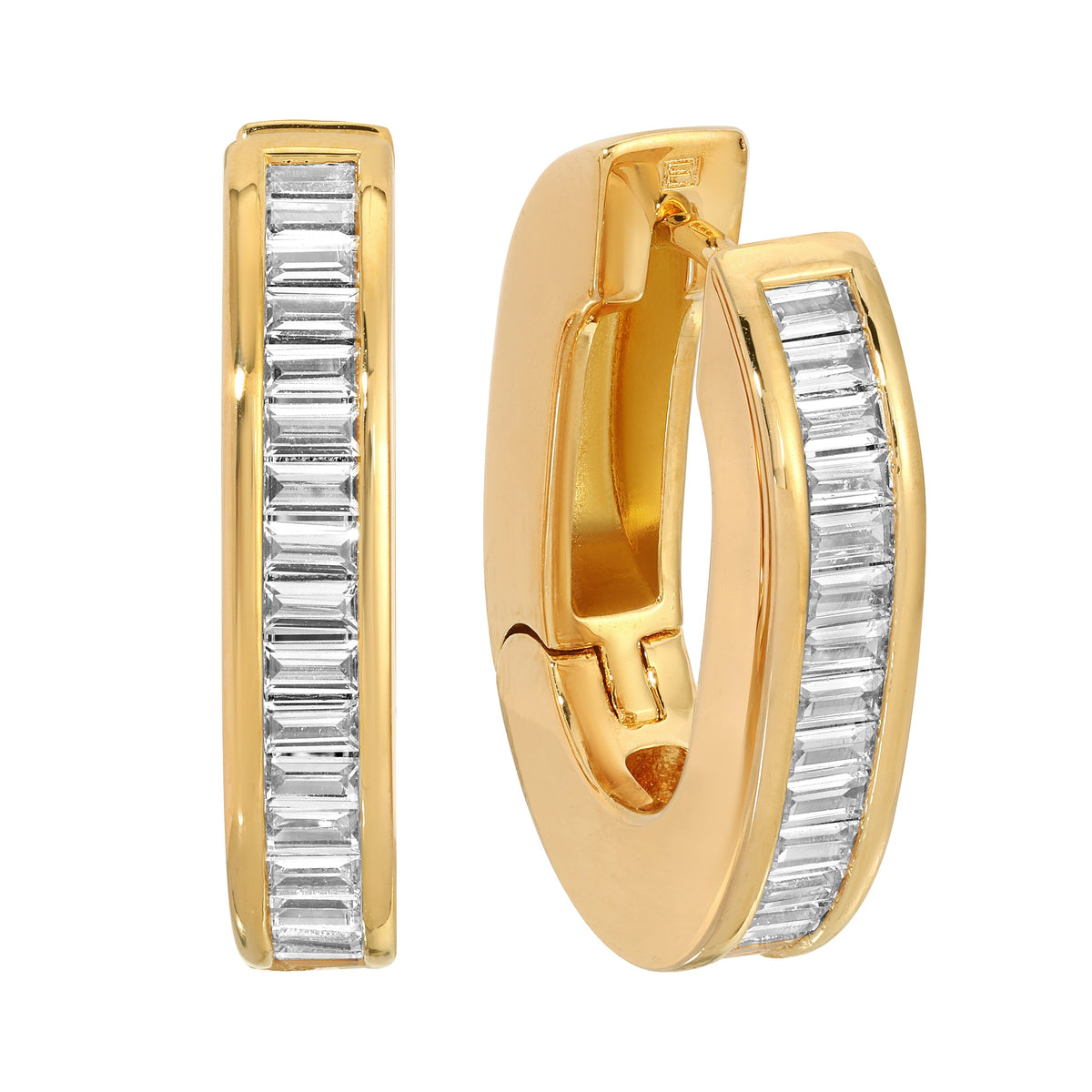 The Deco Hoop - Gold Grande (Ships Early November)