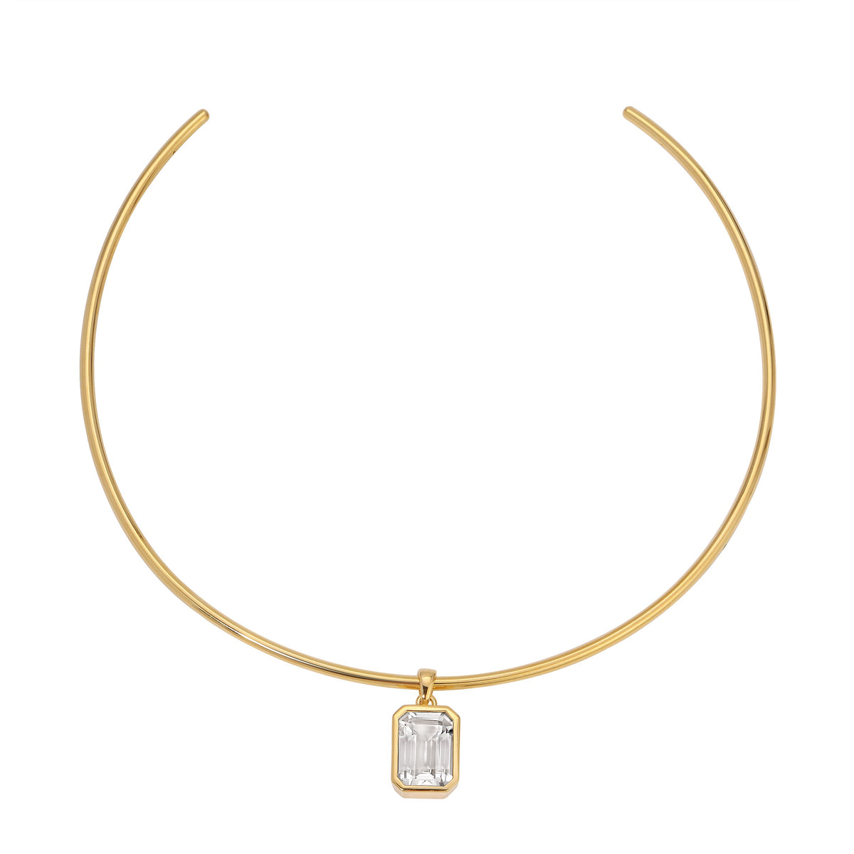 The Halo Collar with Nora Pendant