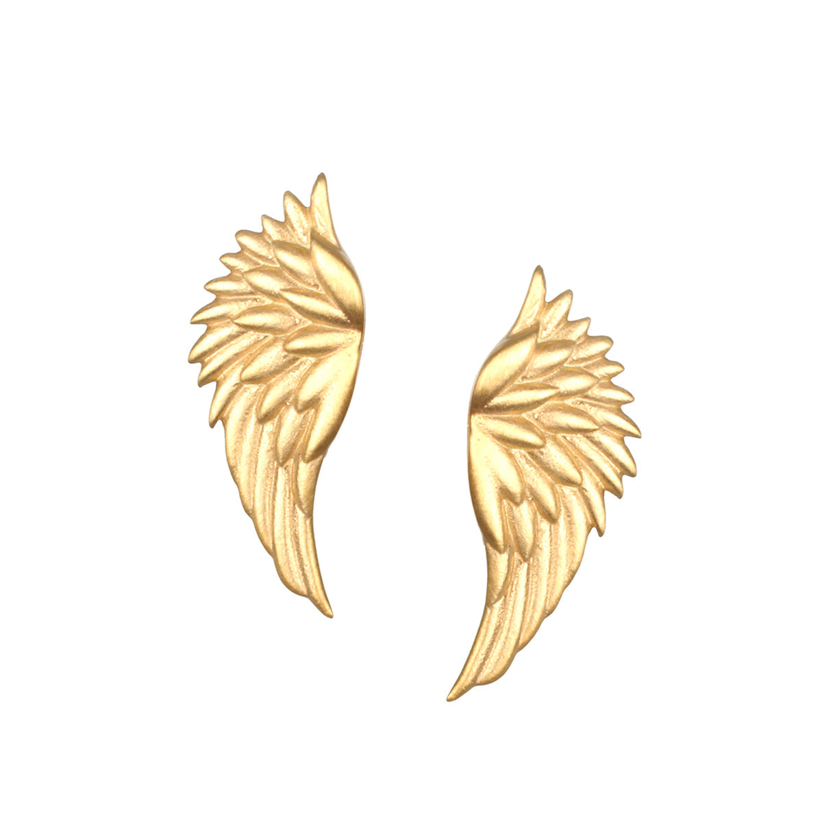 Guided Journey Angel Wing Stud Earrings