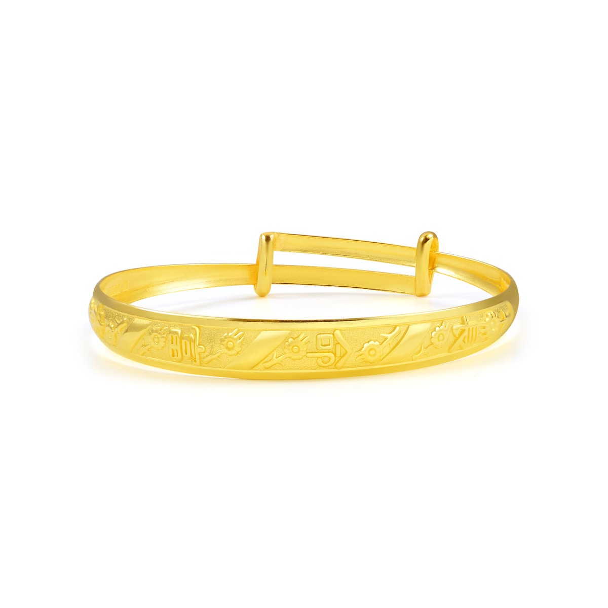 New Born' 999.9 Gold Baby Bangle