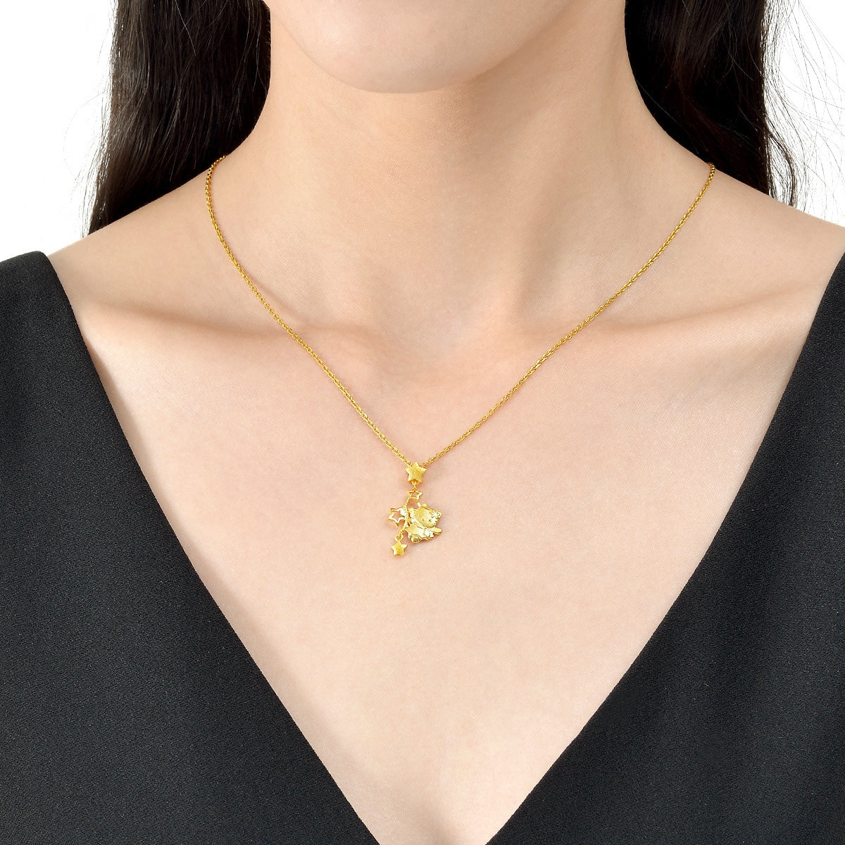 Hello Kitty' 999.9 Gold Pendant