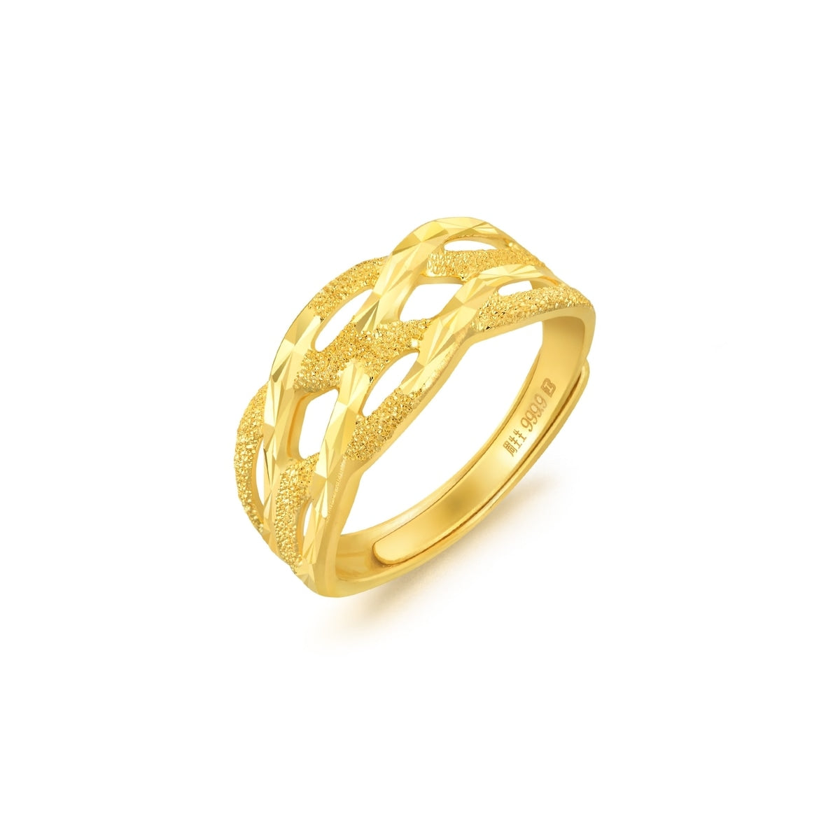 999.9 Gold Ring