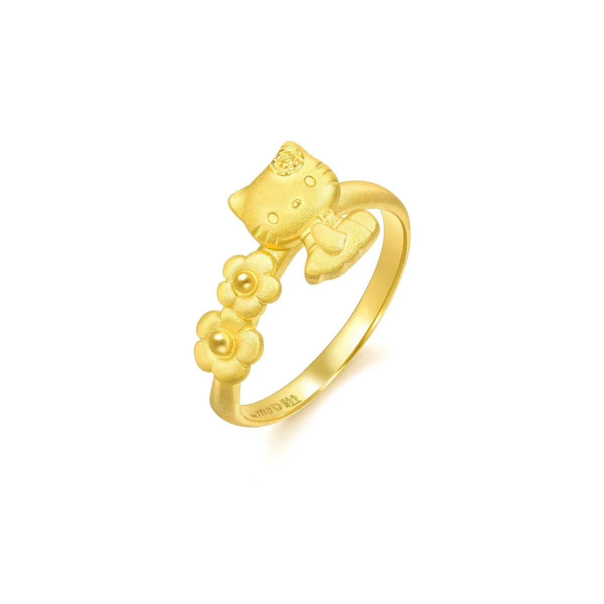 Hello Kitty' 999.9 Gold Ring