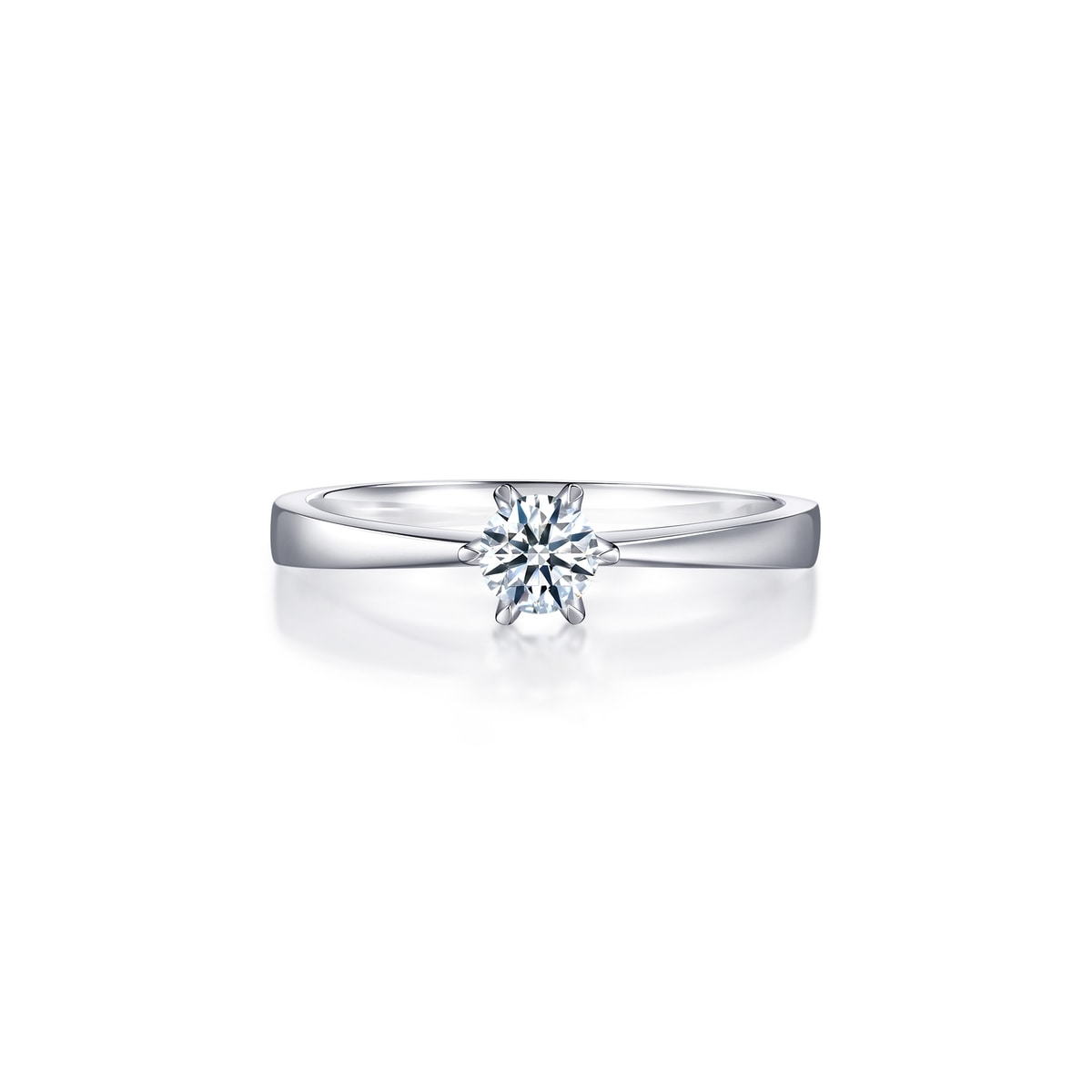 900 Platinum Diamond Ring