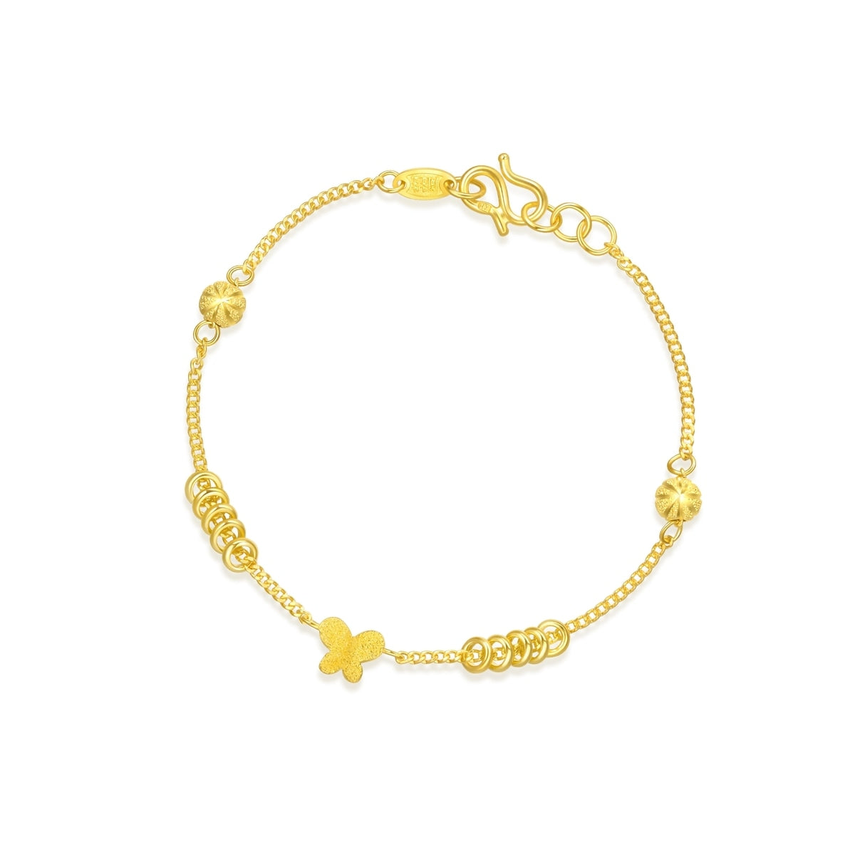 Essence 999.9 Gold Butterfly Bracelet