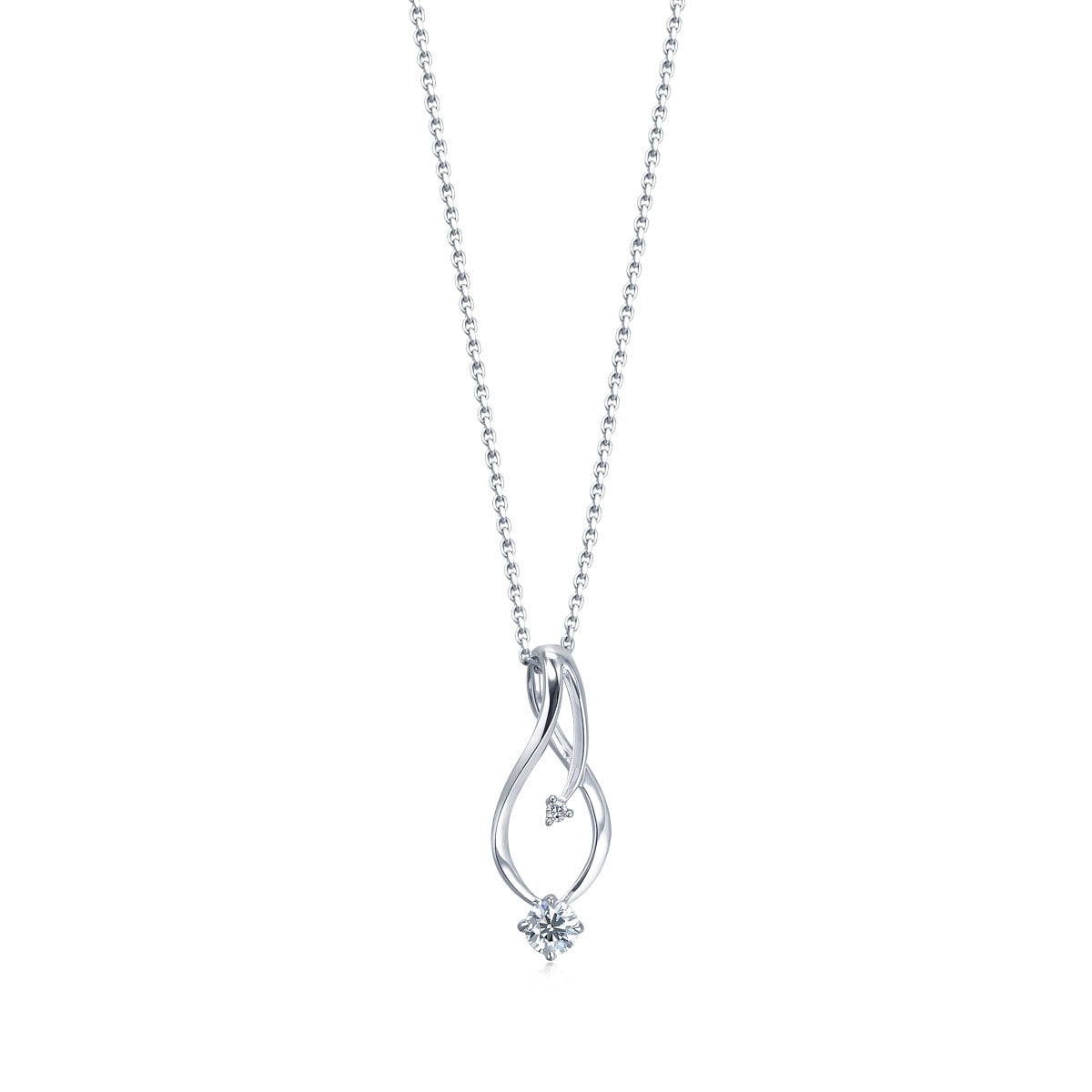 sculpt-18k-white-gold-diamond-pendant-chow-sang-sang