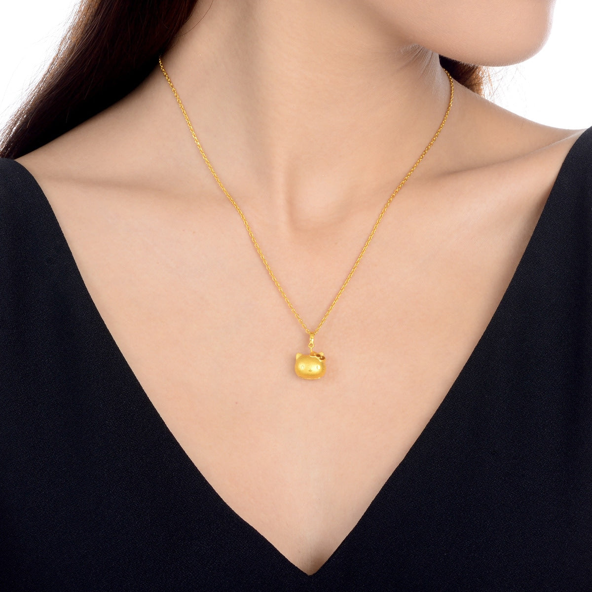 Hello Kitty' 999.9 Gold Pendant