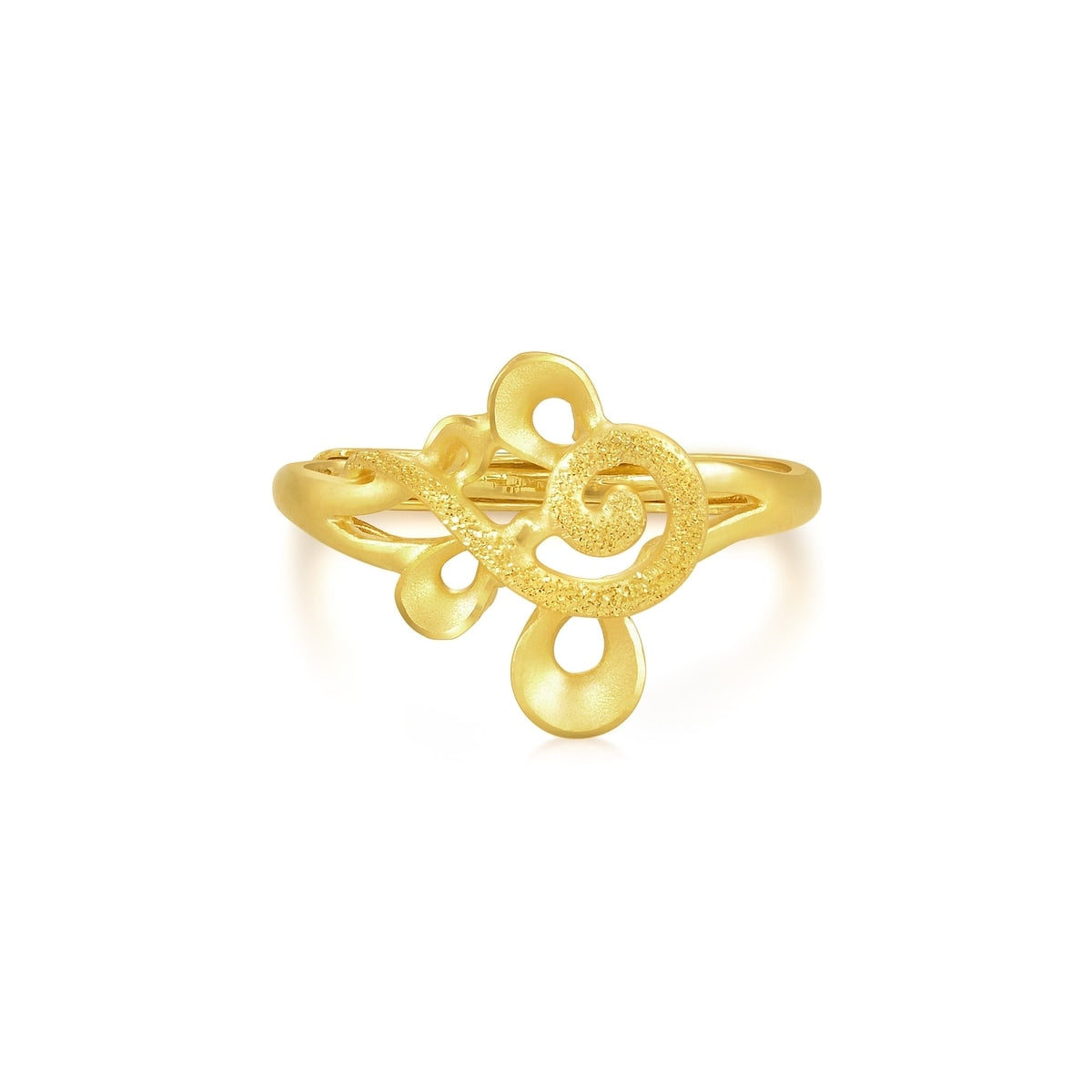 999.9 Gold Ring