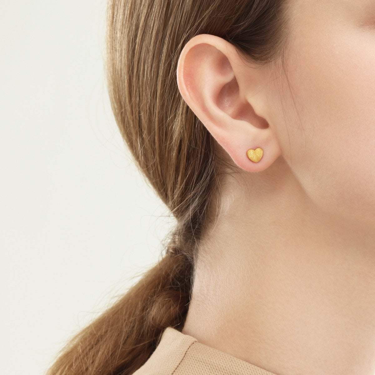 999.9 Gold Earrings