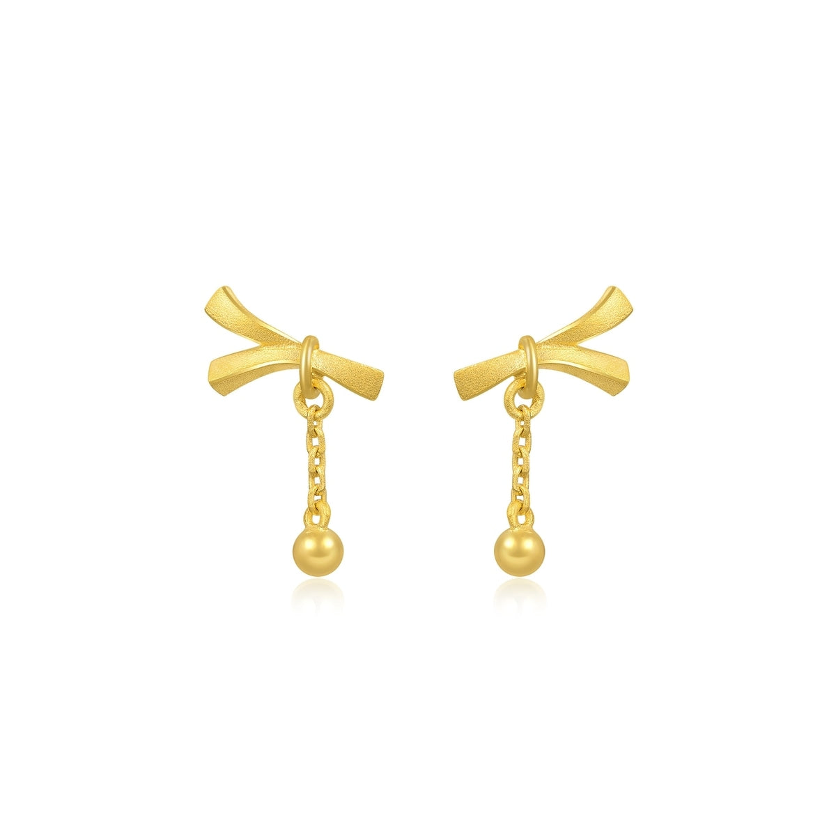 999.9 Gold Earrings