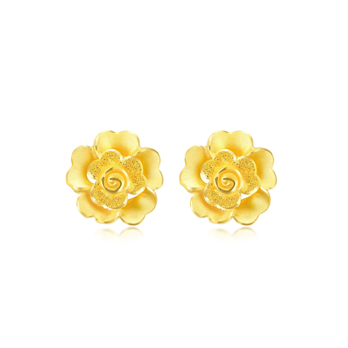 999.9 Gold Earrings