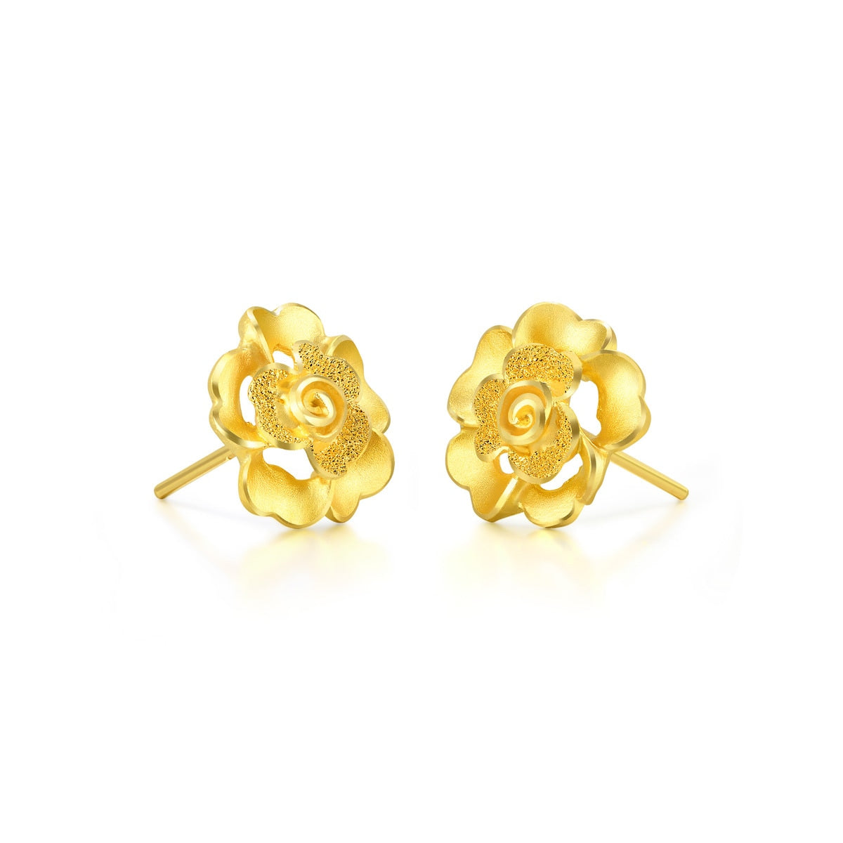 999.9 Gold Earrings