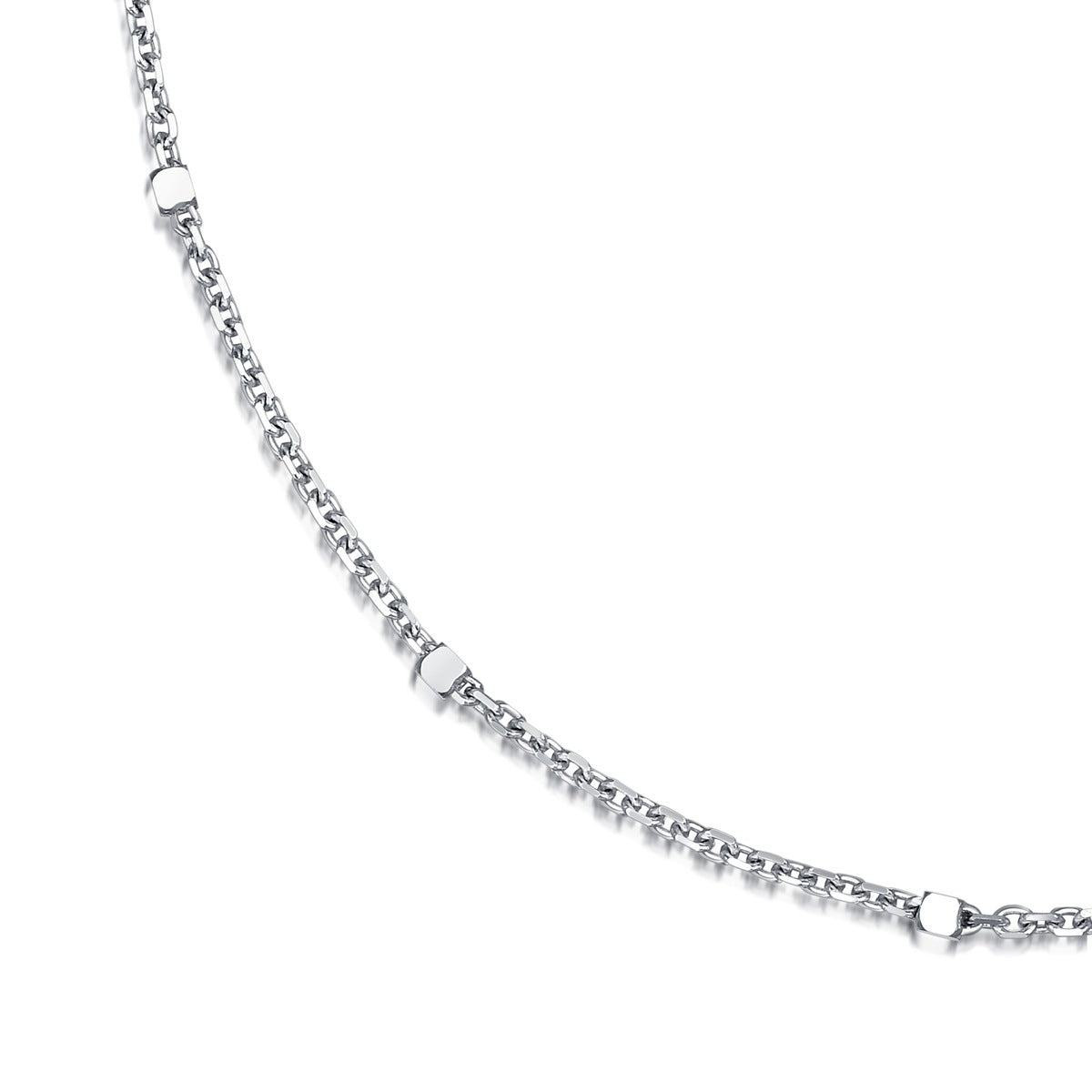 18K White Gold Necklace