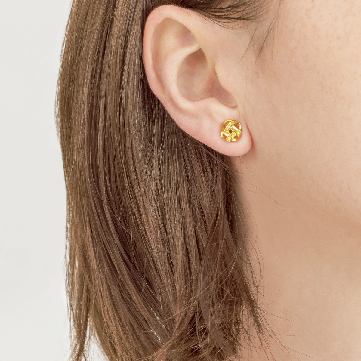 999.9 Gold Earrings