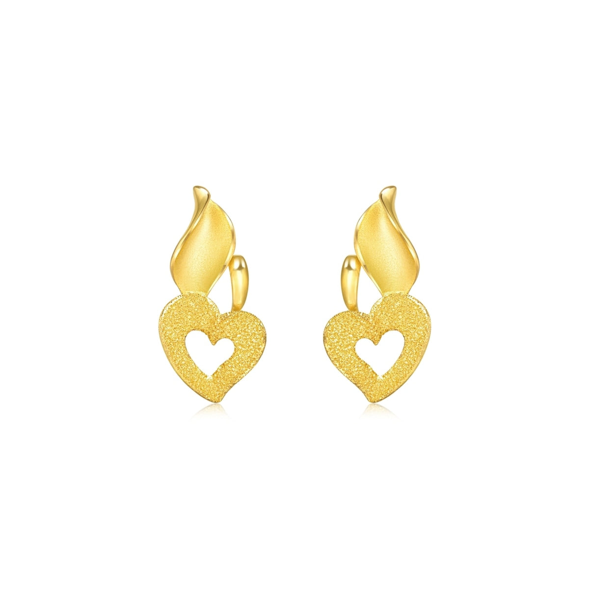 999.9 Gold Earrings